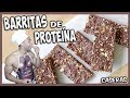 BARRITAS DE PROTEÍNA CASERAS 🍫 Recetas Fitness