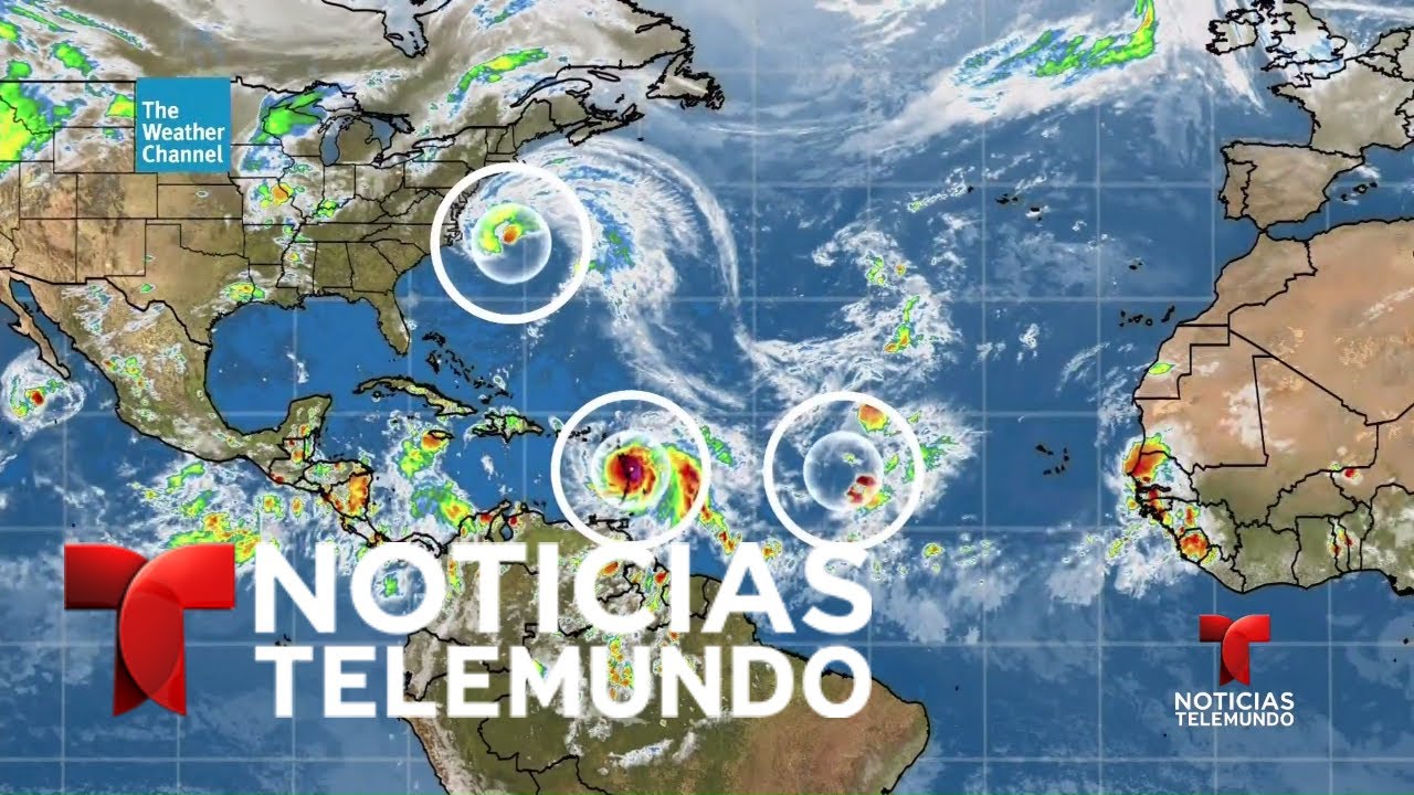Mansión Florecer hostilidad EN VIVO: Trayectoria del huracán María que avanza en el Caribe | Noticias |  Noticias Telemundo - YouTube