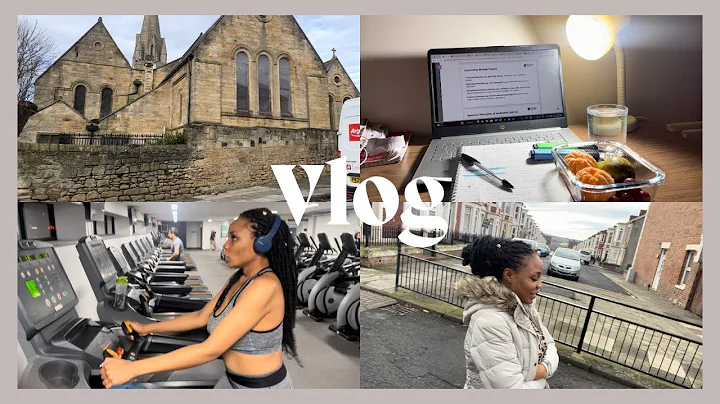 STUDY VLOG: cozy late night| come to the gym with ...