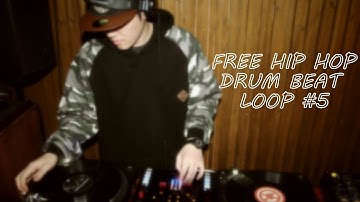 110 Bpm Hip Hop Drum Beat / Loop #5