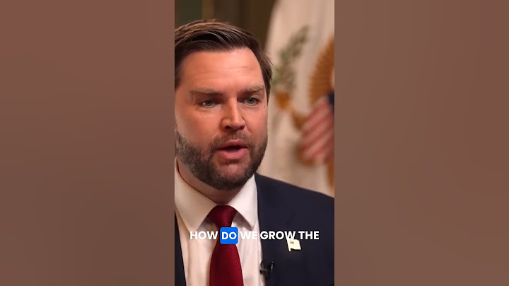 Vice President JD Vance's first interview