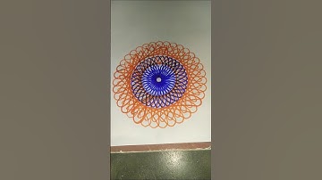 spirograph design pattern #spirograph#treding#youtube #shorts #viral#short#video #creativespirograph