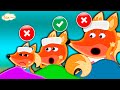 Fox Family and friends Feel not very well - Сartoon for kids Adventures #735