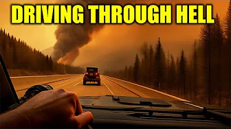 Forest Fires SHUTDOWN Highways To BC Overland Rally🔥