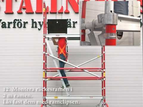 Video: Byggnadsställning: Installation Av Metall- Och Träställningar, Regler För Fastsättning. Hur Man Monterar Dem Med Ett Skruvstöd?