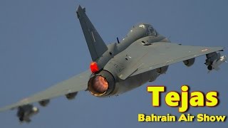 Stunning LCA Tejas in Bahrain Air Show BIAS 2016 {Full Video }