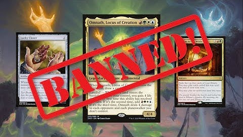 MTG Friends - Omnath Banned | Magic the Gathering | MTG | Omnath, Locus of Creation Banned