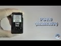 How to Refill Canon PG 540 (5525B005AA) Black Ink Cartridge
