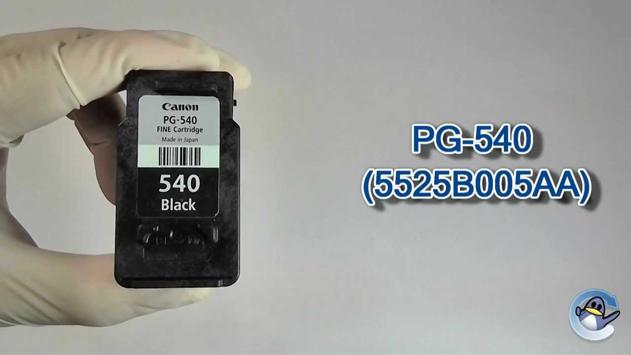 How to Refill Canon PG 540 (5525B005AA) Black Ink Cartridge 