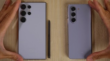 Samsung S24 Ultra vs Galaxy Z Fold 5 - SNELHEIDSTEST! Welke is het BEEST?!