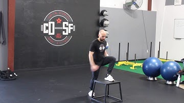 External Rotation Step Ups