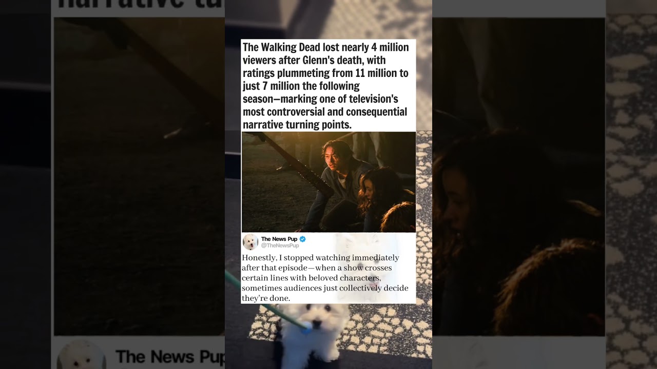 How Glenn's Death Cost The Walking Dead 4 Million Viewers