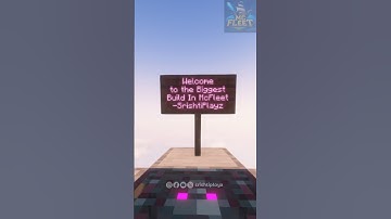 We Build The Biggest Library Of ​⁠@McFleetDotNet 🤯❤️‍🔥📚🏰 #srishtiplayz #minecraft #gamerfleet #build