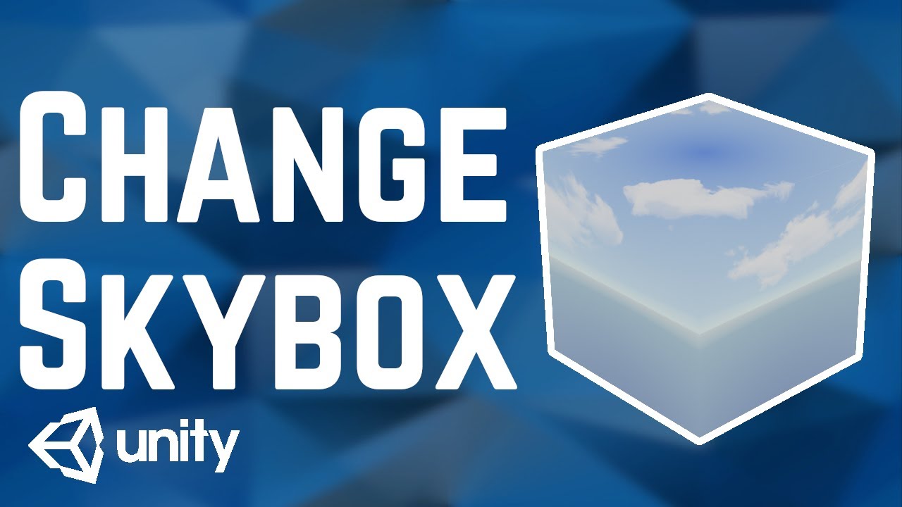 Step-by-step tutorial on how to Unity change background sky In your game or VR project