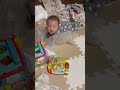 シャカシャカ鳴るモノが大好きで散らかし放題😆💓 I love things that make noise, so I can make a mess#baby #赤ちゃん #shorts