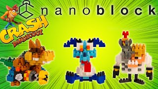 CRASH BANDICOOT villains in NANOBLOCK bricks are awesome! screenshot 1