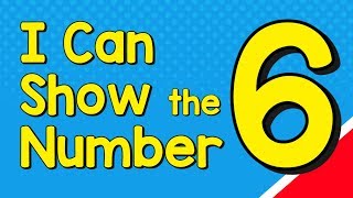 I Can Show the Number 6 in Many Ways | Six Number Recognition | Jack Hartmann screenshot 3