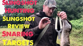 Catapult Rabbit Head Shot / Snaring. NEW ‘EVO Ergo’ slingshot review!