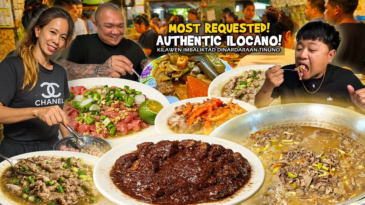 MOST REQUESTED "AUTHENTIC ILOCANO FOOD!" Famous EATERY in ILOCOS NORTE!