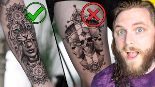 5 PERFECT Spots On The Body To Get Your FIRST Tattoo