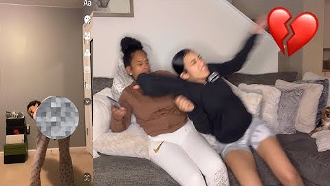 MY OVERPROTECTIVE MOM REACTS TO MY FREAKY 💦 TIKTOKS 🙈 ( Gone wrong )