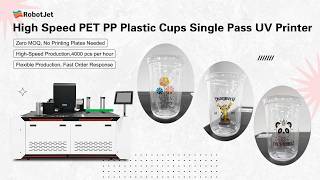 Plastic Cups UV Digital Printer