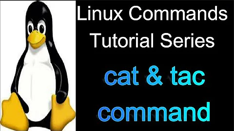 Cat Command in Linux | Tac Command in Linux | Linux Tutorial Series