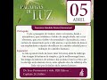 Palavras de Luz, em Português e Esperanto - 05/04/2023