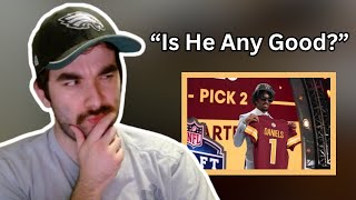 Eagles Fan Reacts To Jayden Daniels Highlights