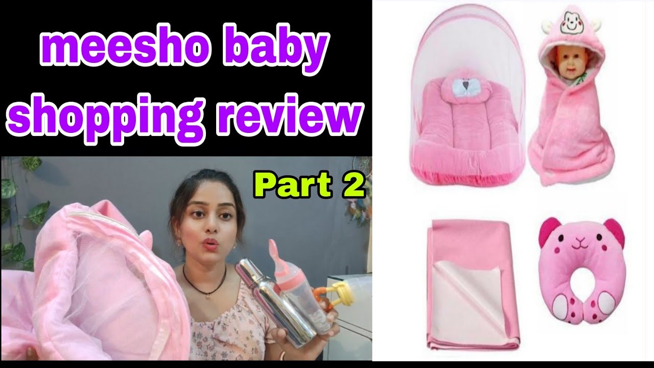 Meesho baby products haul review new born baby products meeshohaul 