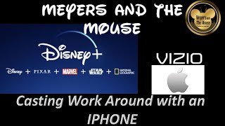 Iphone work around for disney+ and vizio tvs. unable to watch disney
plus with your a tv? here is another way go the issue. f...