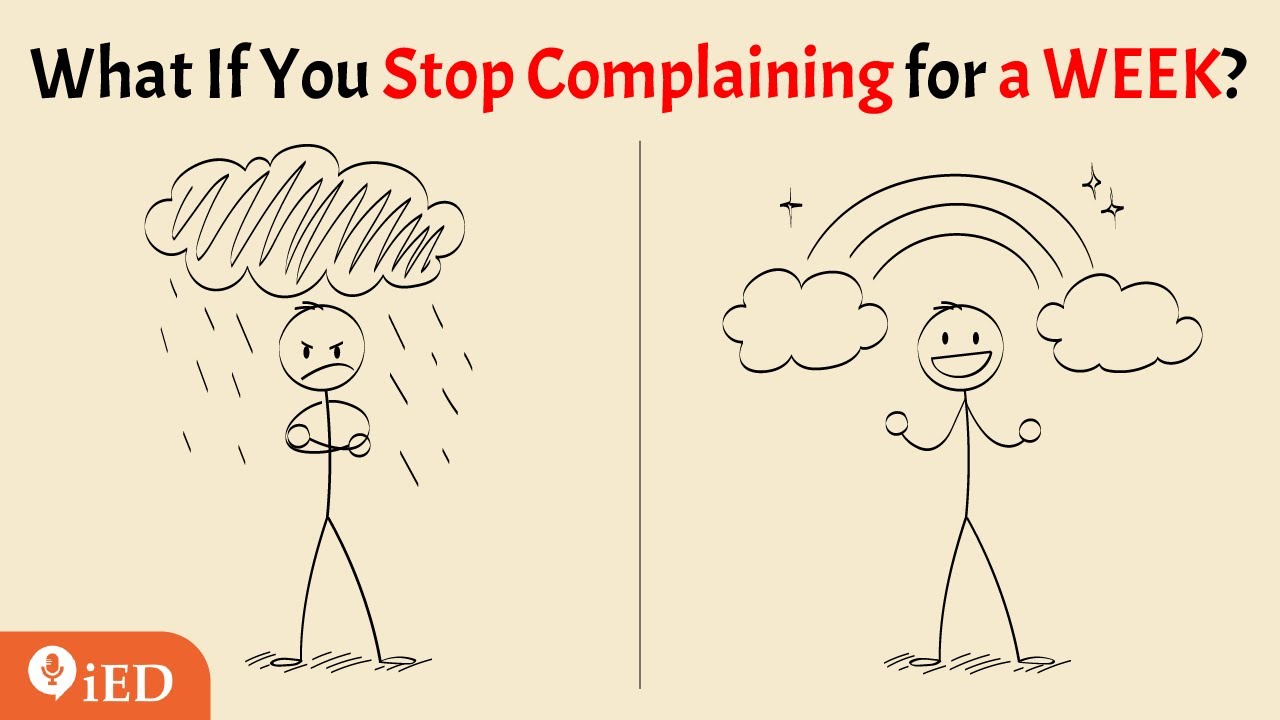 What Happens If You Stop Complaining for a Week| 🎧 Podcast and Chill | TED Talk Daily