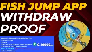 Fish Jump Withdraw Proof|New Crypto Earning App|Technical Shahnavi screenshot 1