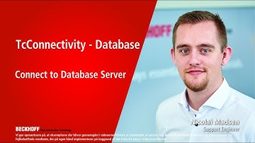 TwinCAT 3 - Forbind til en databaseserver