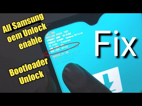 How to Fix Hide OEM Unlock Samsung Bootloader Unlock  OEM Unlock Enable   OEM to unlock Samsung
