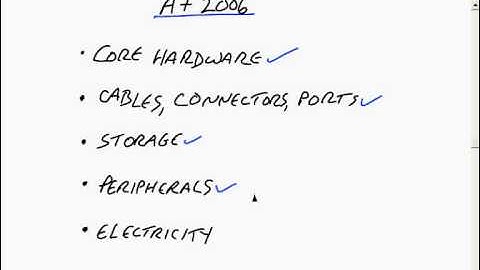 Learn Comptia A+ Lesson 01