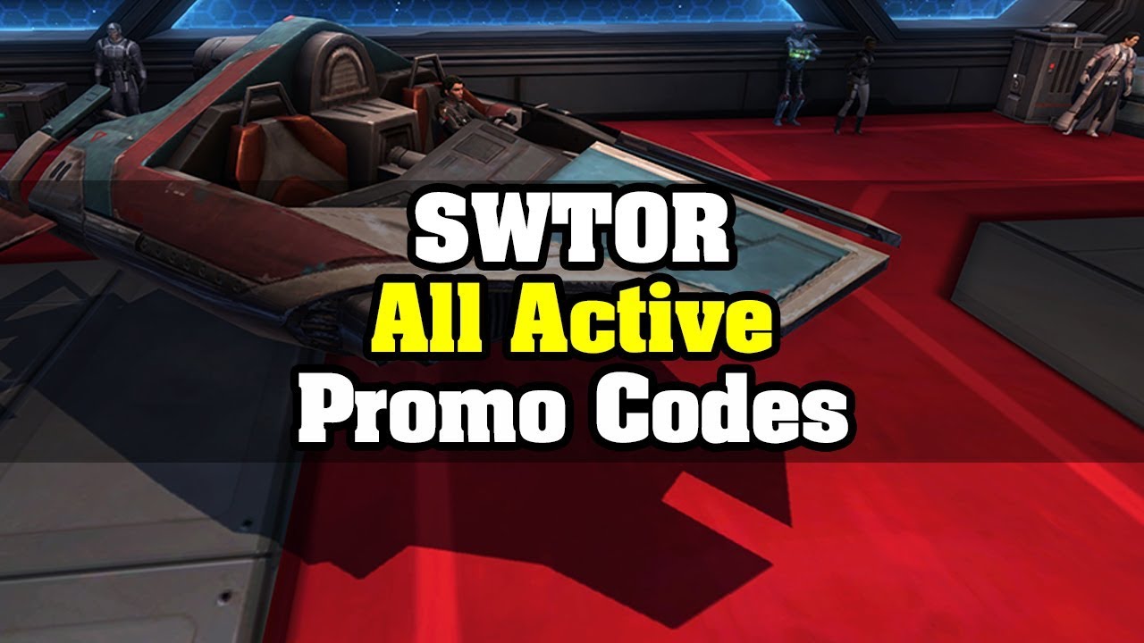 SWTOR All Active Promo Codes YouTube