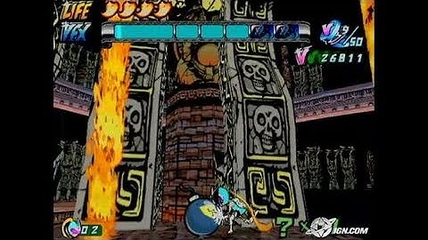 Viewtiful Joe 2 GameCube Gameplay - Puzzle me this, baby.