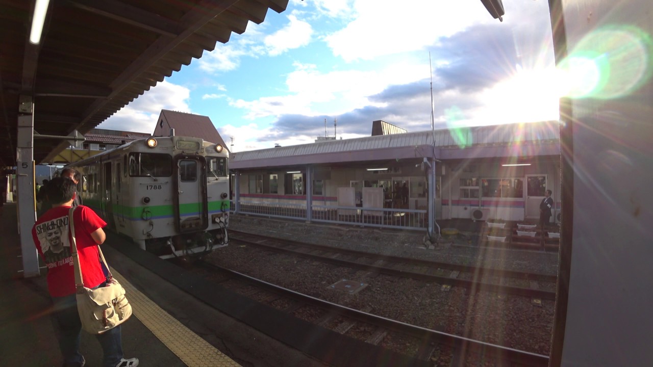 хоккайдо ролл 北海道鉄道動画（富良野駅）4K対応その2 Videos taken in Hokkaido