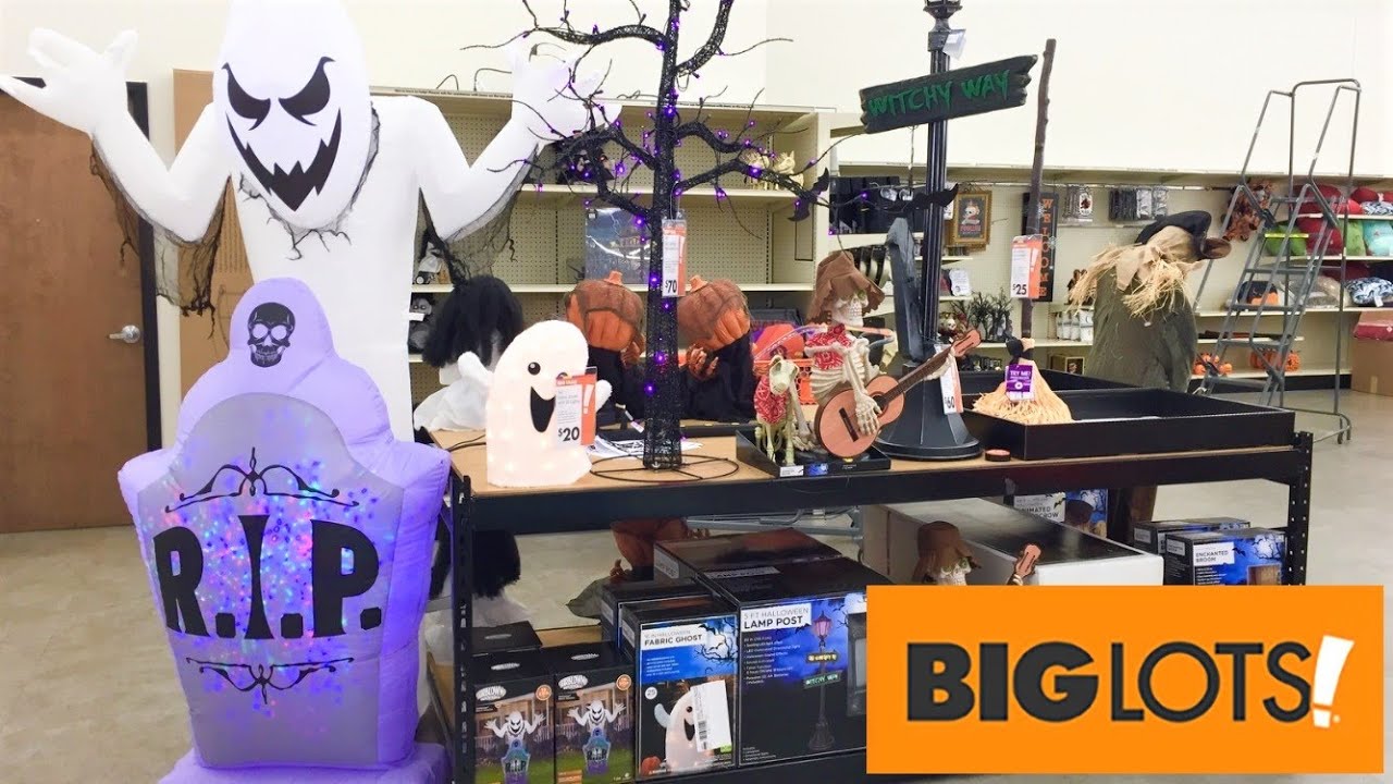 BIG LOTS HALLOWEEN DECORATIONS HOME DECOR BIGLOTS SHOP WITH ME SHOPPING