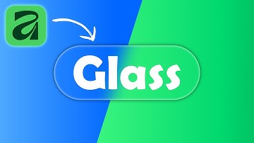 How to Make Glass Effect in Affinity by Canva | Easy Graphic Design Effect | Clean Canvas