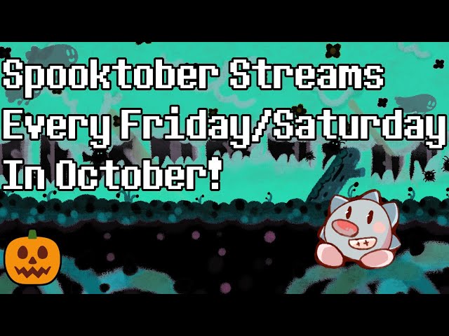 Spooktober: Spooky games Fri/Sat EVERY WEEK in October on SirTapTap!