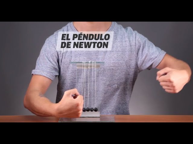 Cómo hacer un péndulo de Newton // Ciencia en casa  En el Péndulo de Newton  podemos observar las 4️⃣ propiedades de la energía 😃 Haz el tuyo en casa y  ¡diviértete