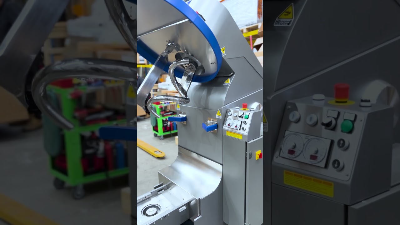 Go big or go home! The Escher MR removable bowl spiral mixer  ⚒️🔥