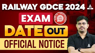 RRB ALP Exam Date 2024 Out | ALP Exam Date 2024 | Railway GDCE Exam Date 2024