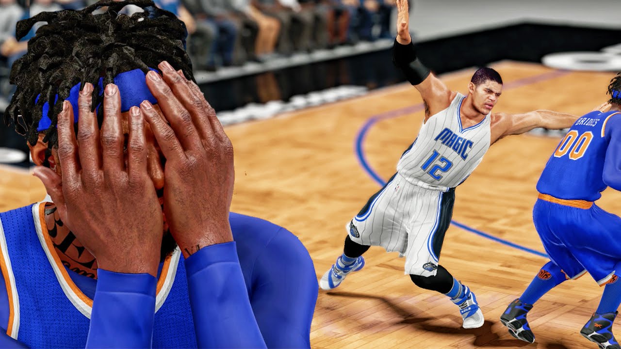 NASTY ANKLE BREAKING CROSSOVER CANT WATCH! NBA 2k16 My Career Gameplay Ep