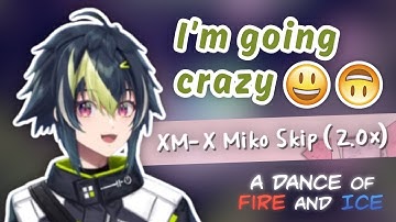 [eng sub] inami rai trying the Miko Skip map at 2x speed | ADOFAI