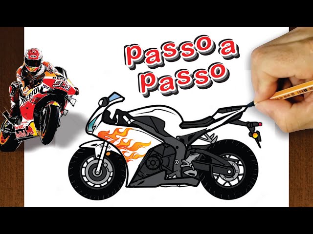 desenhos para desenhar  como desenhar uma moto fácil e rápido