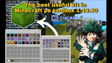 Toolbox premium: THE best power kit in Minecraft pe toolbox 1.18.30 ICVTEAM NBT presets link