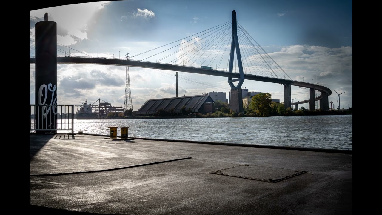 Köhlbrandbrücke Hamburger Wahrzeichen für euch fotogrfisch festgehalten viel Spaß beim Schauen